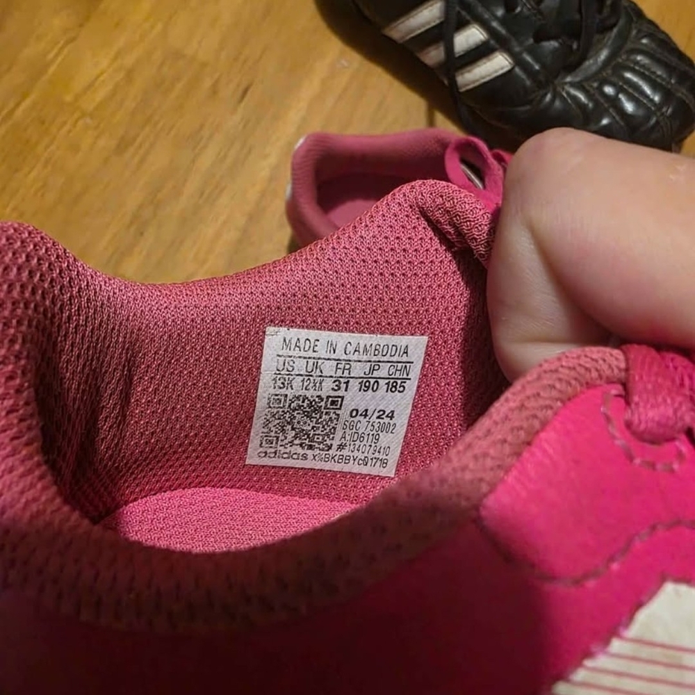 Adidas Kids Fuchsia Sneakers